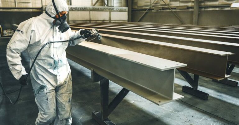 Primer - A Man Painting the Metal